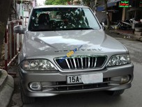 Bán Ssangyong Musso   2004 - Bán lại xe Ssangyong Musso 2004, màu bạc, giá chỉ 140 triệu