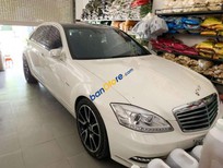 Cần bán xe Mercedes-Benz S class  S350  2005 - Cần bán lại xe Mercedes S350 năm 2005, màu trắng, giá tốt