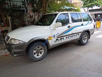 Ssangyong Musso    2002 - Cần bán lại xe Ssangyong Musso năm 2002, màu trắng 