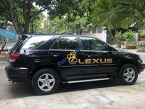 Cần bán Lexus RX 300 AT 2002 - Chính chủ bán Lexus RX 300 AT sản xuất năm 2002, màu đen, nhập khẩu