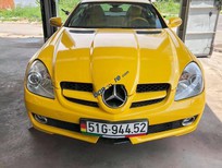 Bán Mercedes-Benz SLK class  SLK350   2008 - Cần bán Mercedes SLK350 năm sản xuất 2008, màu vàng, nhập khẩu