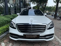 Mercedes-Benz S class S450 2018 - Bán xe Mercedes S450L đăng ký 2019, chạy lướt 14.000 km, màu trắng, nội thất đen