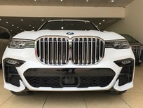 BMW BMW khác X7 2019 - Bán BMW X7 XDrive 40i MSport (có xe ngay) Model 2020 thể thao màu trắng nội thất nâu da bò