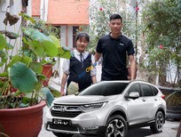 Bán xe oto Honda CR V 2019 - Bán Honda CR V E sản xuất 2019, màu bạc, xe nhập