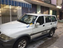 Ssangyong Musso 2003 - Xe Ssangyong Musso năm 2003, màu trắng, nhập khẩu nguyên chiếc