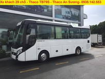 Hãng khác Xe du lịch 2019 - Cần bán xe 29 chỗ Thaco TB79S 6 bầu hơi ABS, hỗ trợ trả góp qua ngân hàng