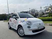 Fiat 500  1.2 turbo  2010 - Bán ô tô Fiat 500 1.2 turbo 2010, màu trắng, nhập khẩu số tự động xe nguyên bản