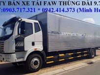 Cần bán Howo La Dalat 2019 - Xe tải FAW 7T2 thùng kín dài 9m6, giá tốt nhất