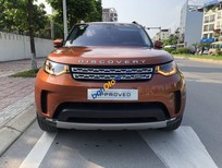 Cần bán LandRover Discovery  HSE Luxury  2017 - Bán LandRover Discovery HSE Luxury sản xuất năm 2017, màu nâu, nhập khẩu