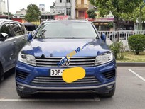 Volkswagen Touareg 3.6 AT 2016 - Xe Volkswagen Touareg 3.6 AT sản xuất 2016, màu xanh lam, nhập khẩu