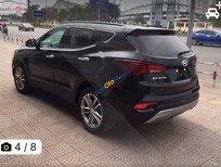 Bán xe oto Hyundai Santa Fe   2017 - Bán Hyundai Santa Fe đời 2017, màu đen, gầm bệ chắc chắn