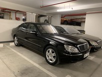 Bán xe oto Mercedes-Benz S class S500 2003 - Bán Mercedes S500 2003, đăng ký lần đầu 2008 màu đen, nhập khẩu chính hãng, 380tr