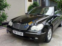 Cần bán xe Mercedes-Benz C class 2002 - Cần bán xe Mercedes sản xuất năm 2002, màu đen, 135 triệu