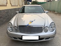 Bán Mercedes-Benz E class 2003 - Xe Mercedes sản xuất năm 2003, màu bạc, nhập khẩu