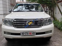 Bán Toyota Land Cruiser   2010 - Cần bán lại xe Toyota Land Cruiser 2010, màu trắng, xe nhập, giá 500tr