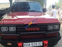 Toyota Land Cruiser 1989 - Bán xe cũ Toyota Land Cruiser sản xuất năm 1989, màu đỏ, xe nhập 