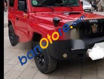 Kia Jeep 2003 - Bán xe cũ Kia Jeep năm sản xuất 2003, màu đỏ 