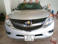 Mazda BT 50 2015 - Cần bán xe cũ Mazda BT 50 AT năm 2015, màu bạc, nhập khẩu  