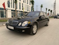 Cần bán Mercedes-Benz E class   2003 - Bán Mercedes sản xuất 2003, màu đen chính chủ giá cạnh tranh