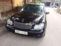 Cần bán xe Mercedes-Benz C class   2003 - Cần bán xe nhập khẩu Mercedes C class năm 2003, màu đen