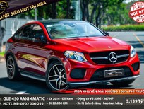 Cần bán xe Mercedes-Benz GLE-Class 2016 - Cần bán xe Mercedes Benz GLE 450 năm sản xuất 2016, màu đỏ