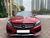 Mercedes-Benz C class   2016 - Bán xe cũ Mercedes C300 AMG đời 2016, màu đỏ 