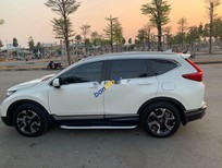 Cần bán Honda CR V    2018 - Cần bán lại xe Honda CR V sản xuất 2018, màu trắng, xe nhập