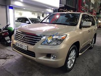 Bán xe oto Lexus LX 2008 - Bán Lexus LX năm sản xuất 2008, màu vàng, xe nhập