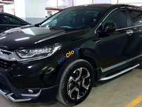 Cần bán xe Honda CR V 2018 - Bán Honda CR V sản xuất 2018, màu đen, nhập khẩu