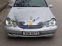 Bán xe oto Mercedes-Benz C class 2003 - Bán xe Mercedes C class sản xuất năm 2003, màu bạc, nhập khẩu
