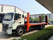 Thaco AUMAN 2020 - Thaco AUMAN C240. E4 nâng đầu chở máy công trình 2020, 3 chân, 14 tấn