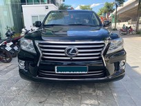 Bán xe oto Lexus LX 570 2013 - Bán Lexus LX570 Bản xuất Mỹ màu đen, nội thất kem xe, sản xuất 2013, đăng ký 2015