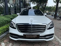 Cần bán xe Mercedes-Benz S class S450L 2018 - Bán xe Mercedes S450L đăng ký 2019, màu trắng, giá rẻ