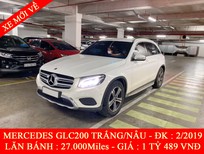 Cần bán Mercedes-Benz GLC-Class GLC200 2019 - Quốc Duy Auto - Bán xe Mercedes GLC200 trắng/nâu 2019 siêu đẹp - trả trước 550 triệu nhận xe ngay