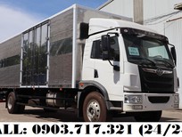 Xe tải 5 tấn - dưới 10 tấn 2020 - Bán xe tải Faw 8T35 thùng kín dài 8m, bán trả góp xe tải Faw 8T35 thùng kín dài 8m