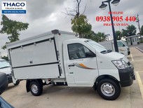 Bán xe oto Thaco TOWNER  990 2020 - Xe tải Thaco TOWNER990 thùng kín bán hàng lưu động tại đà nẵng, hỗ trợ trả góp nhanh gọn