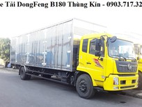 Bán Xe tải 5 tấn - dưới 10 tấn 2020 - Bán xe tải DongFeng 7T5 thùng kín mới 2020. DongFeng B180 thùng kín 9m5