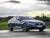 BMW 520i All New 2021, màu xanh lam, nhập khẩu nguyên chiếc, giá sốc