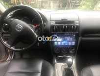 Cần bán Mazda 6  MT 2004 - Cần bán gấp Mazda 6 MT 2004, màu vàng cát