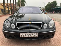 Mercedes-Benz E240 AT 2002 - Cần bán gấp Mercedes AT đời 2002, màu đen, giá tốt