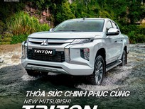 Cần bán Mitsubishi Triton GLX 2022 - Bán xe Mitsubishi Triton GLX sản xuất năm 2022, màu trắng, nhập khẩu nguyên chiếc