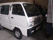 Bán xe oto Suzuki Super Carry Van 2002 - Bán Suzuki cóc 7 chỗ màu trắng cũ đời 2002 tại Hải Phòng lh 089.66.33322