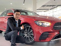 Mercedes E300 AMG 2022 | Màu Đỏ/Đen Giao Liền Quận Tân Bình | Trả góp tới 80% | Quang Mercedes Phú Mỹ Hưng