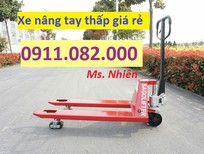 Bán Audi Audi khác 2022 -  Giá khuyến mãi xe nâng tay thấp giá rẻ- Xe nâng tay thấp 3 tấn càng rộng- lh 0911.082.000