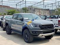 Cần bán Ford Ranger Raptor 2021 - Cần bán Ford Ranger Raptor Biturbo năm 2021, màu xám, xe nhập