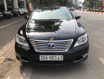 Lexus LS 460  L  2009 - Cần bán gấp Lexus LS 460 L năm sản xuất 2009, màu đen, nhập khẩu  