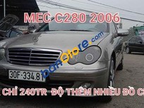 Mercedes-Benz C280 2006 - Màu xám giá ưu đãi