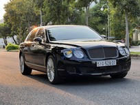 Bán xe oto Bentley Flying Spur 2008 - Màu đen, nhập khẩu nguyên chiếc, full nội thất, xe đẹp, hỗ trợ bank 70%, lái thử tận nhà