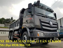 Thaco AUMAN Ben D240 2023 - Xe ben 3 chân Auman D240 tải trọng 12 tấn thùng 10 khối 