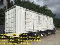 Thaco AUMAN auman c160L Pallet 2023 - THACO AUMAN C160L THÙNG 10M TẢI 8 TẤN MÀU XANH 2023